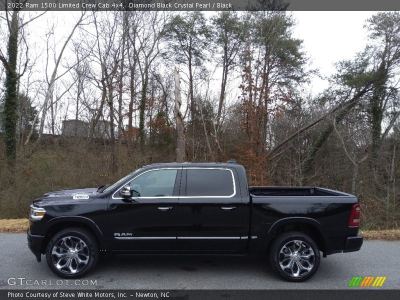  2022 1500 Limited Crew Cab 4x4 Diamond Black Crystal Pearl