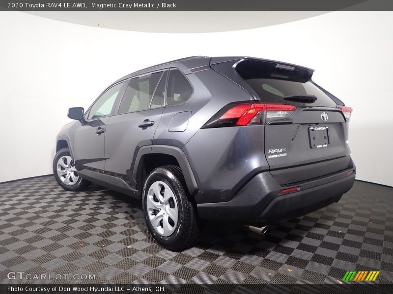 Magnetic Gray Metallic / Black 2020 Toyota RAV4 LE AWD