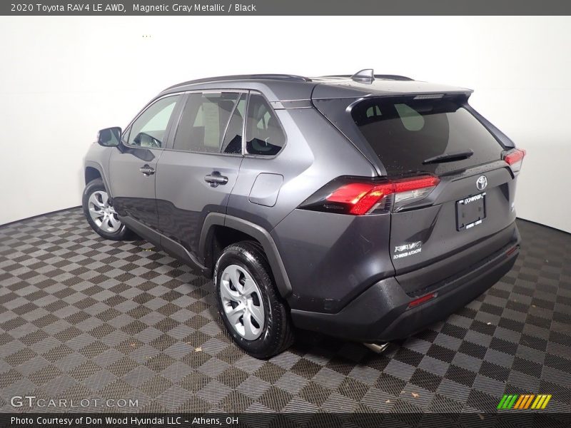 Magnetic Gray Metallic / Black 2020 Toyota RAV4 LE AWD