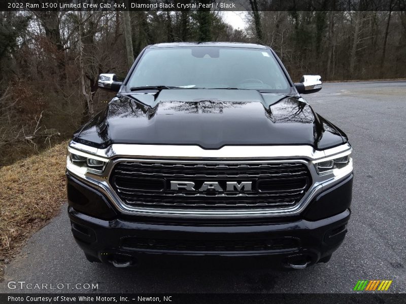 Diamond Black Crystal Pearl / Black 2022 Ram 1500 Limited Crew Cab 4x4