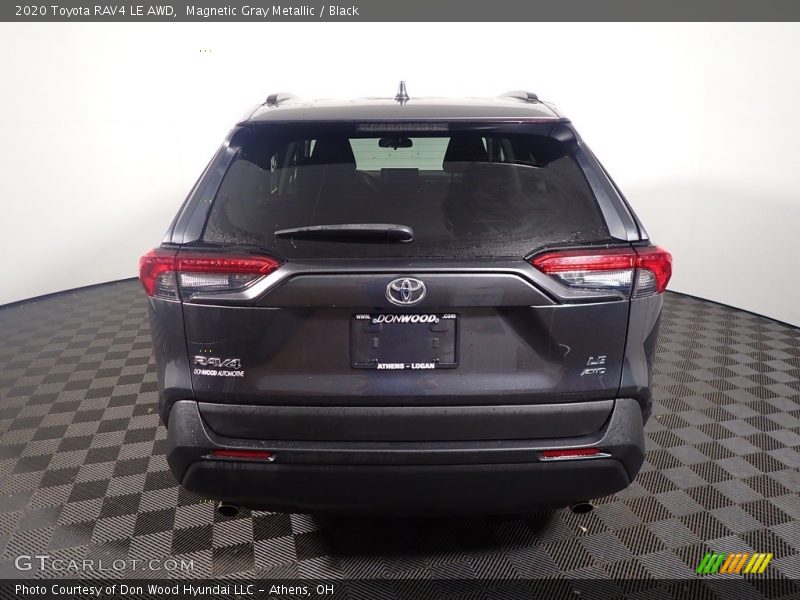 Magnetic Gray Metallic / Black 2020 Toyota RAV4 LE AWD
