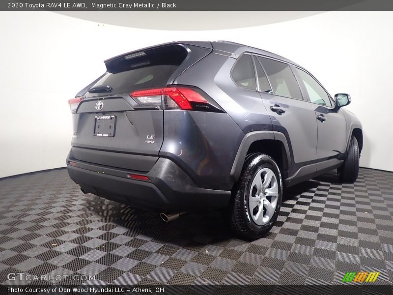 Magnetic Gray Metallic / Black 2020 Toyota RAV4 LE AWD