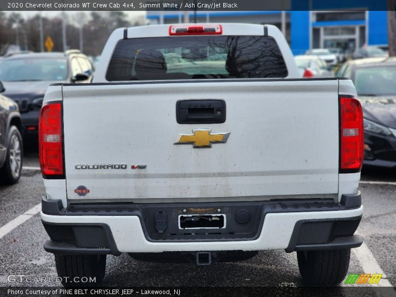 Summit White / Ash Gray/Jet Black 2020 Chevrolet Colorado WT Crew Cab 4x4