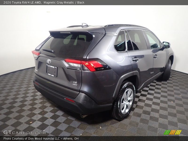 Magnetic Gray Metallic / Black 2020 Toyota RAV4 LE AWD