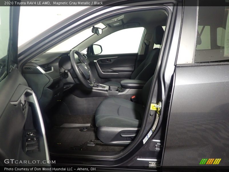Magnetic Gray Metallic / Black 2020 Toyota RAV4 LE AWD