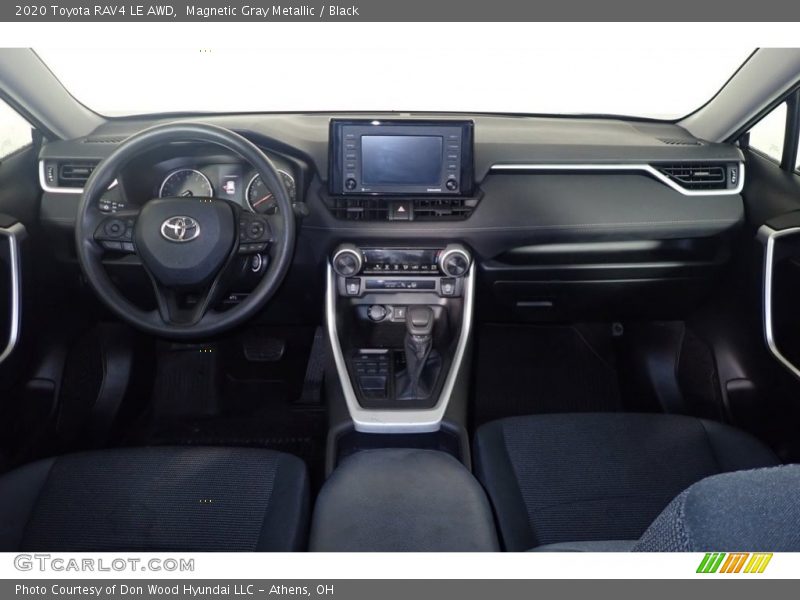 Magnetic Gray Metallic / Black 2020 Toyota RAV4 LE AWD