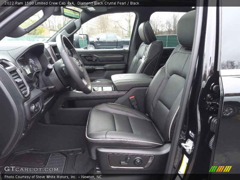  2022 1500 Limited Crew Cab 4x4 Black Interior