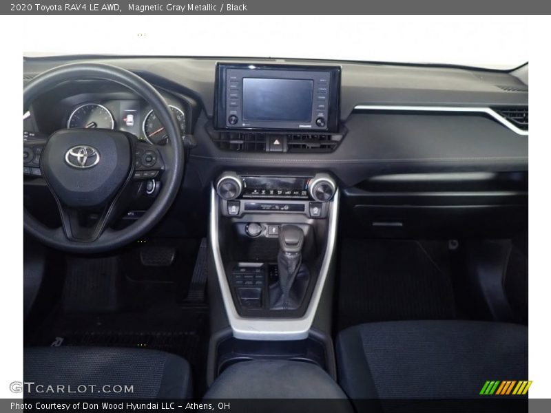 Magnetic Gray Metallic / Black 2020 Toyota RAV4 LE AWD