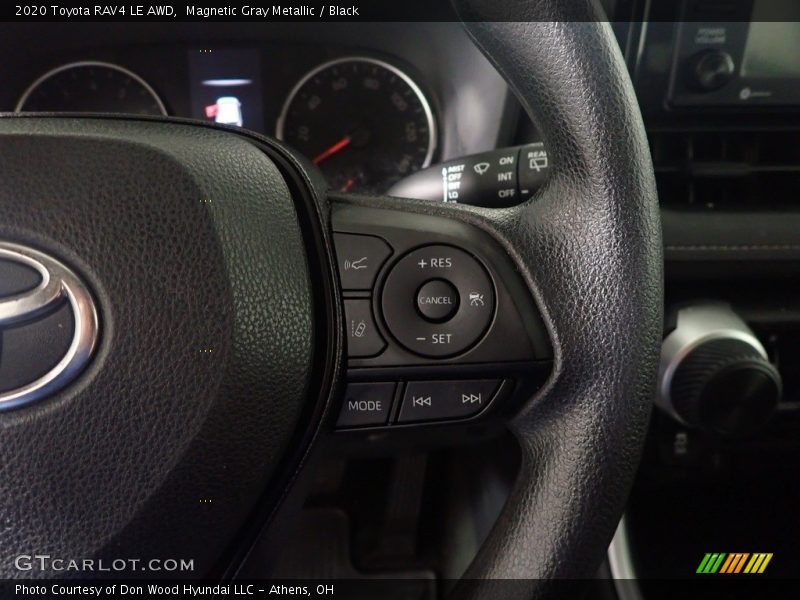 Magnetic Gray Metallic / Black 2020 Toyota RAV4 LE AWD