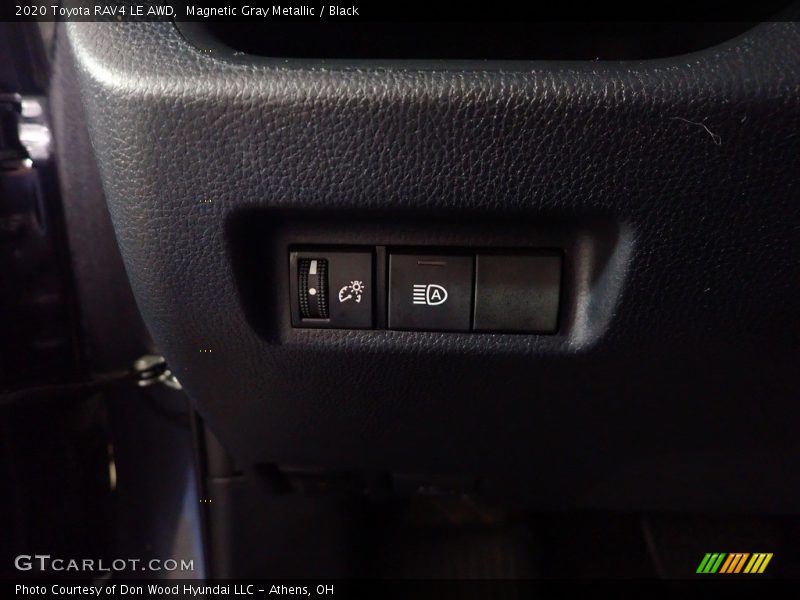 Magnetic Gray Metallic / Black 2020 Toyota RAV4 LE AWD