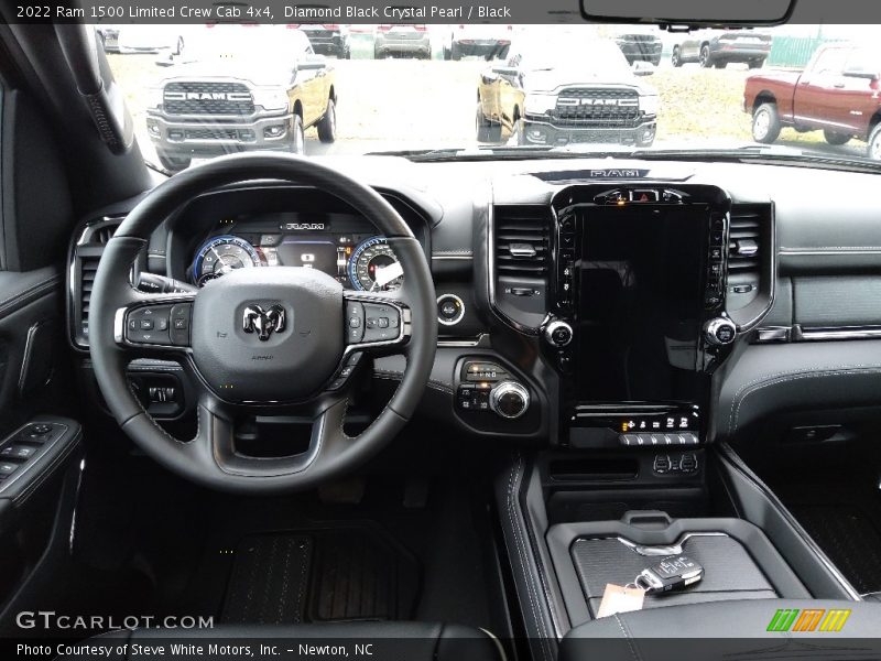 Controls of 2022 1500 Limited Crew Cab 4x4