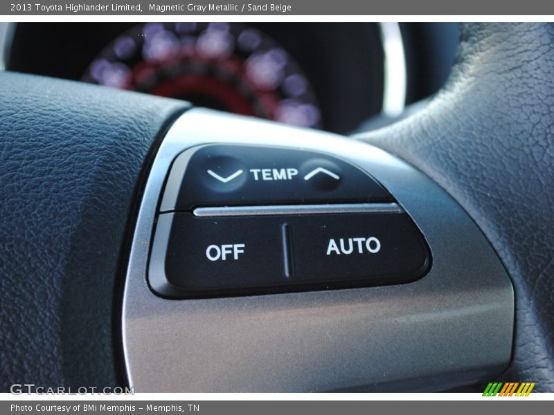 Magnetic Gray Metallic / Sand Beige 2013 Toyota Highlander Limited