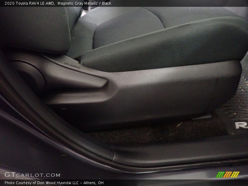 Magnetic Gray Metallic / Black 2020 Toyota RAV4 LE AWD