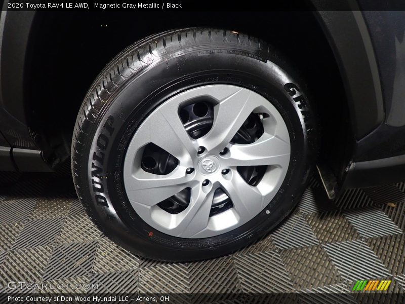 Magnetic Gray Metallic / Black 2020 Toyota RAV4 LE AWD