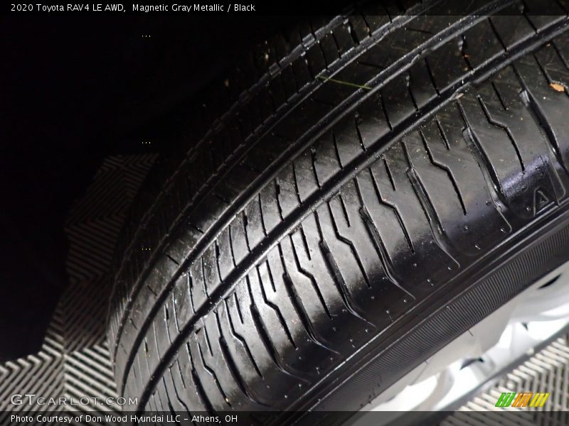 Magnetic Gray Metallic / Black 2020 Toyota RAV4 LE AWD