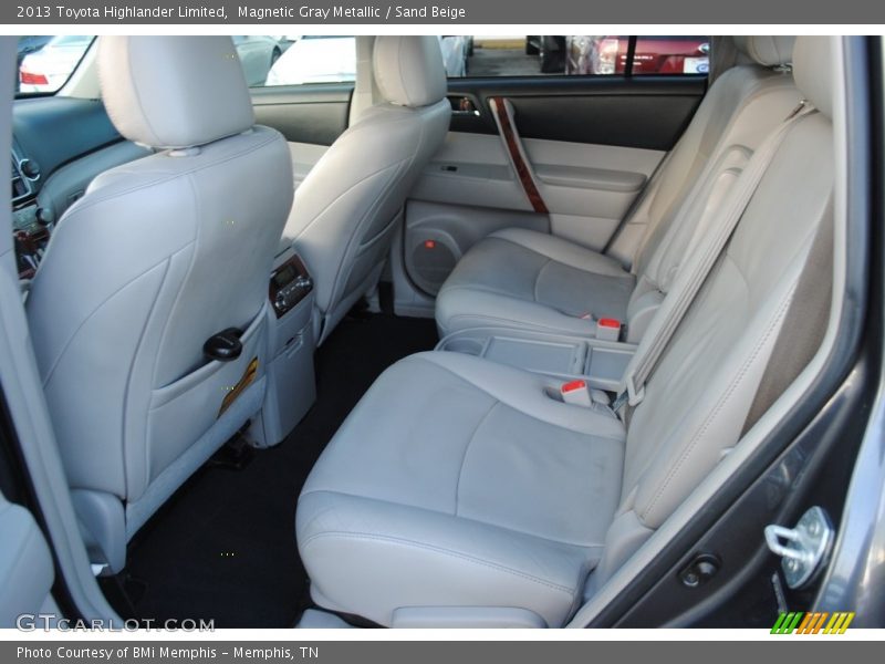 Magnetic Gray Metallic / Sand Beige 2013 Toyota Highlander Limited