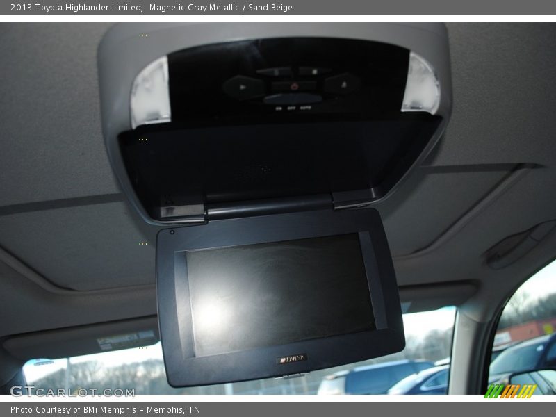 Magnetic Gray Metallic / Sand Beige 2013 Toyota Highlander Limited