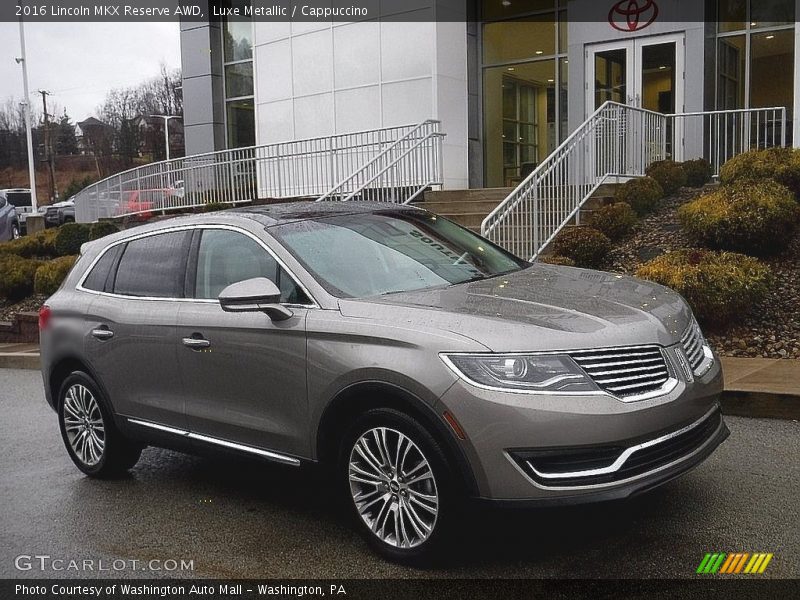 Front 3/4 View of 2016 MKX Reserve AWD