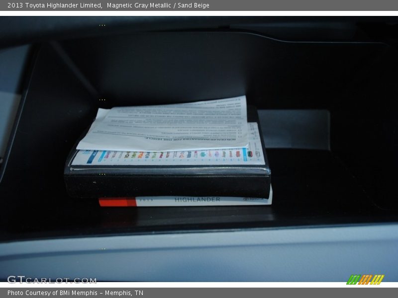 Magnetic Gray Metallic / Sand Beige 2013 Toyota Highlander Limited