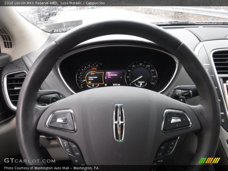  2016 MKX Reserve AWD Steering Wheel
