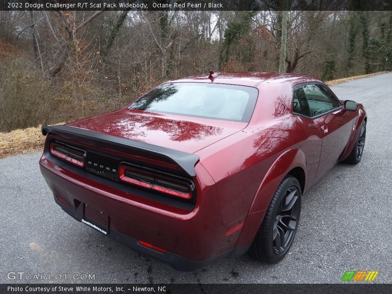 Octane Red Pearl / Black 2022 Dodge Challenger R/T Scat Pack Widebody