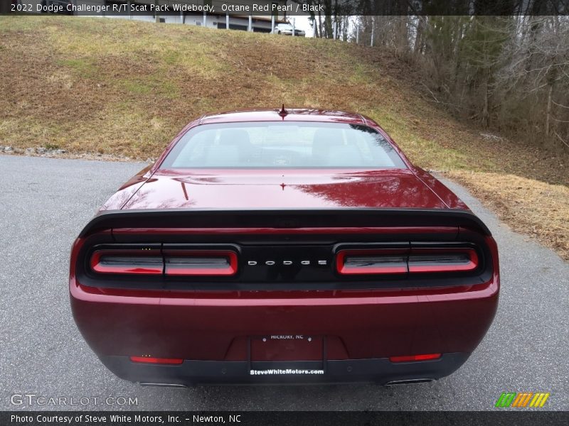 Octane Red Pearl / Black 2022 Dodge Challenger R/T Scat Pack Widebody