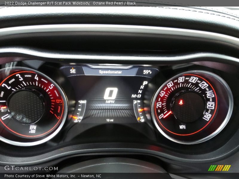 Octane Red Pearl / Black 2022 Dodge Challenger R/T Scat Pack Widebody