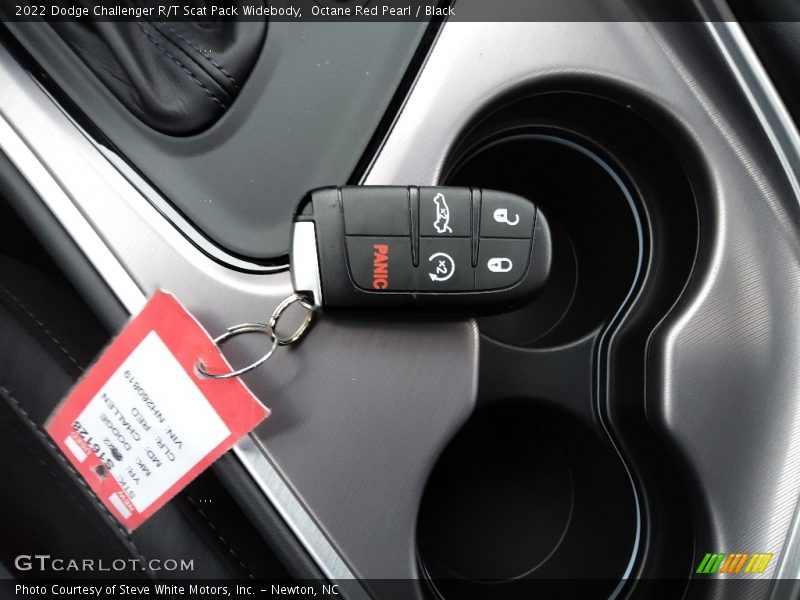 Octane Red Pearl / Black 2022 Dodge Challenger R/T Scat Pack Widebody