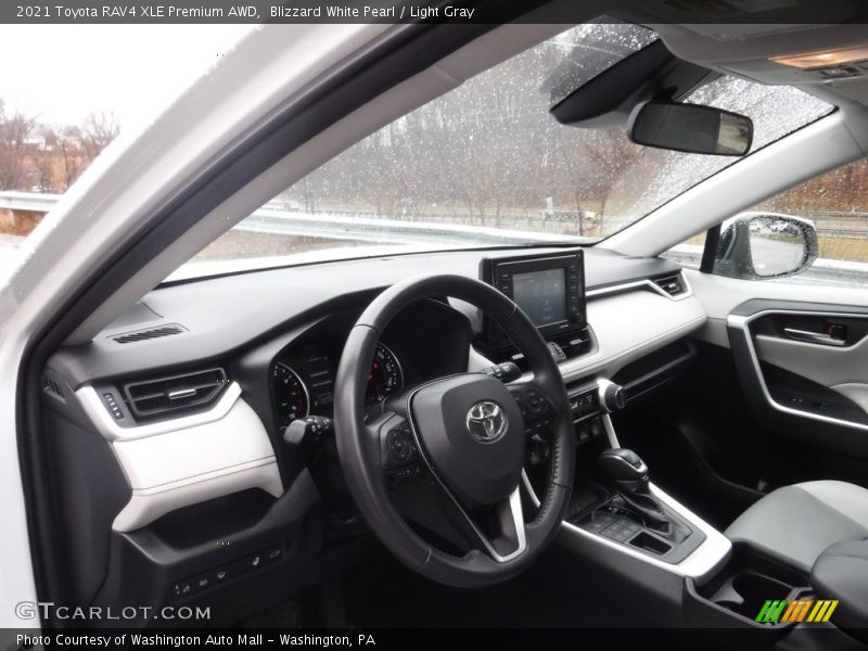 Dashboard of 2021 RAV4 XLE Premium AWD