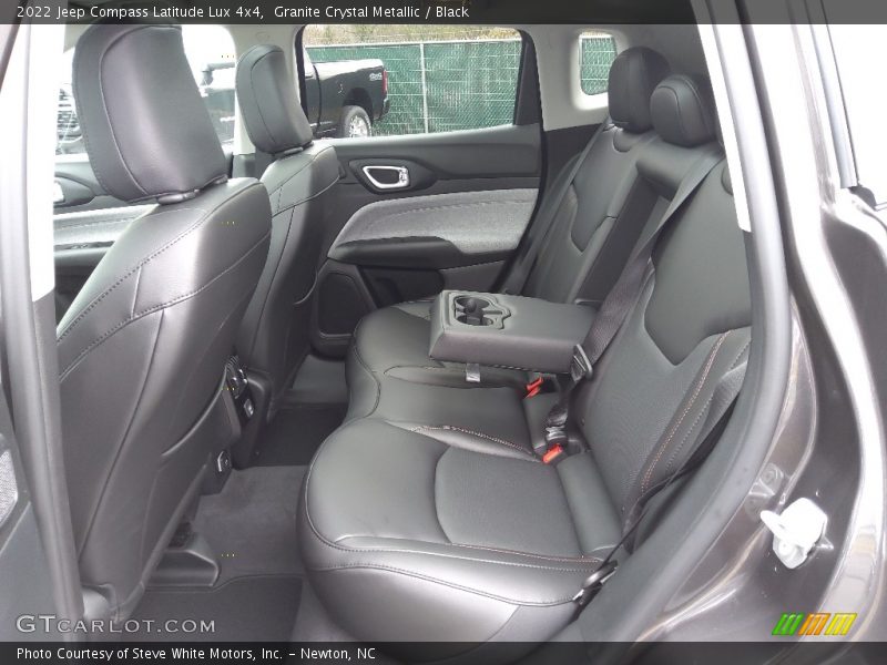 Rear Seat of 2022 Compass Latitude Lux 4x4