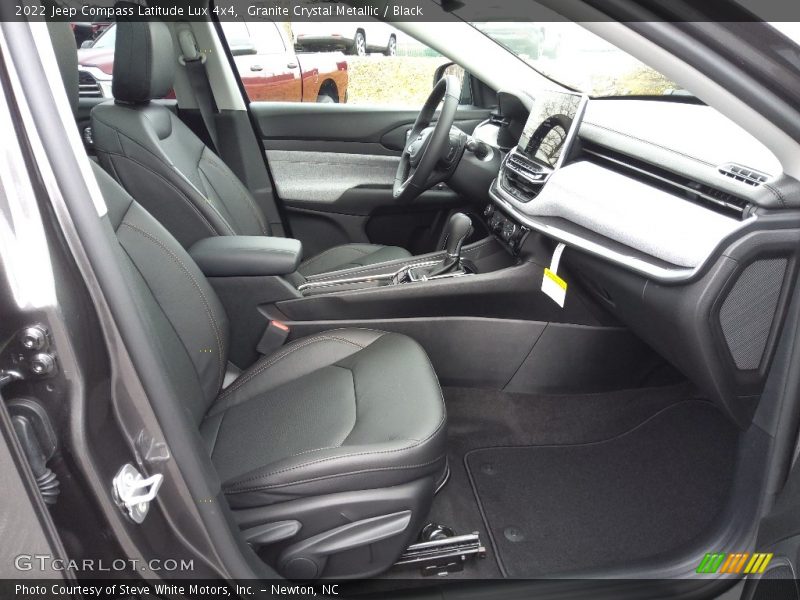 Front Seat of 2022 Compass Latitude Lux 4x4