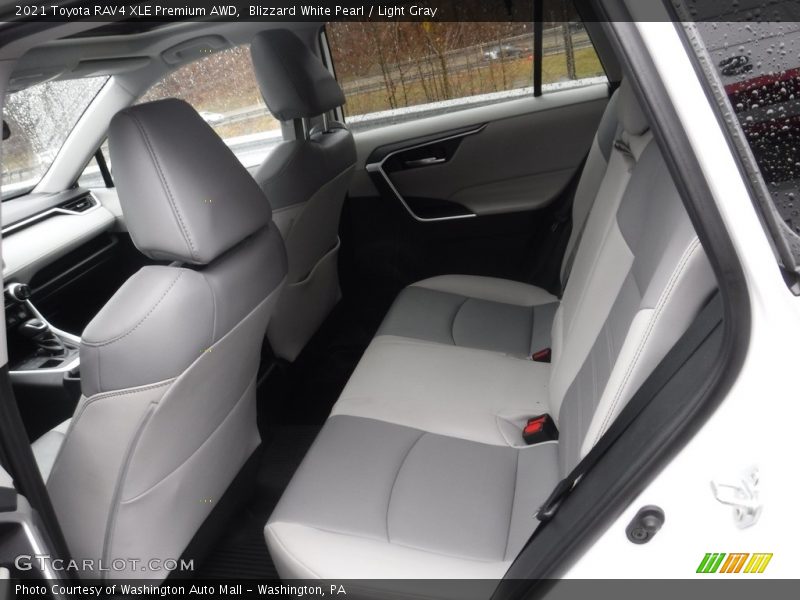 Rear Seat of 2021 RAV4 XLE Premium AWD