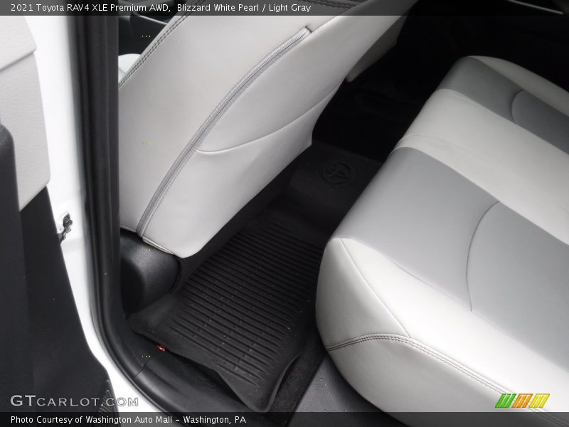 Rear Seat of 2021 RAV4 XLE Premium AWD