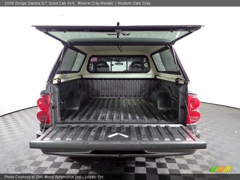 Mineral Gray Metallic / Medium Slate Gray 2006 Dodge Dakota SLT Quad Cab 4x4