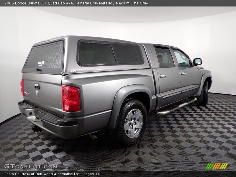 Mineral Gray Metallic / Medium Slate Gray 2006 Dodge Dakota SLT Quad Cab 4x4