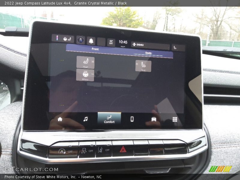 Granite Crystal Metallic / Black 2022 Jeep Compass Latitude Lux 4x4