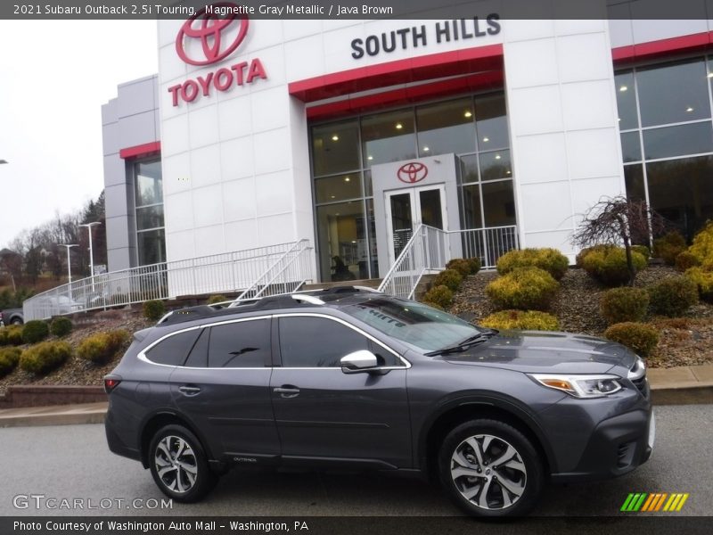 Magnetite Gray Metallic / Java Brown 2021 Subaru Outback 2.5i Touring