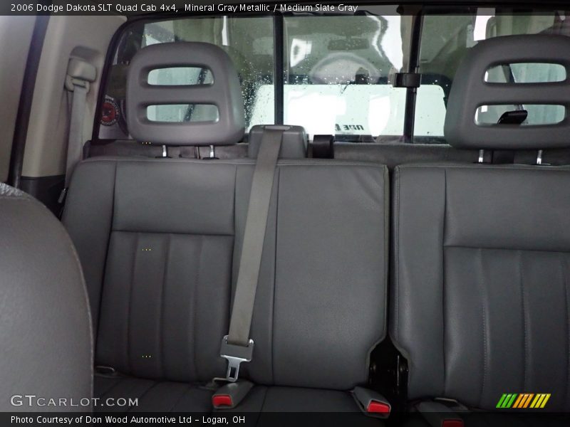 Mineral Gray Metallic / Medium Slate Gray 2006 Dodge Dakota SLT Quad Cab 4x4