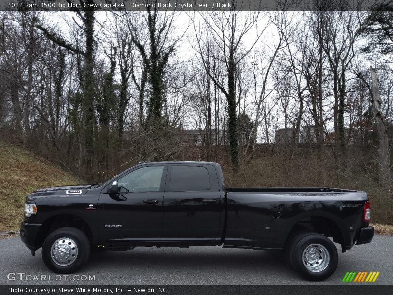  2022 3500 Big Horn Crew Cab 4x4 Diamond Black Crystal Pearl