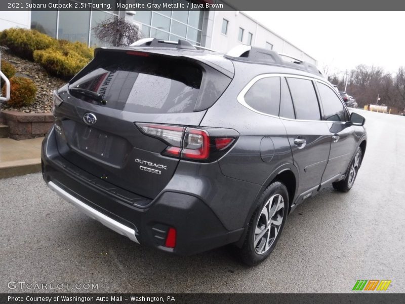 Magnetite Gray Metallic / Java Brown 2021 Subaru Outback 2.5i Touring