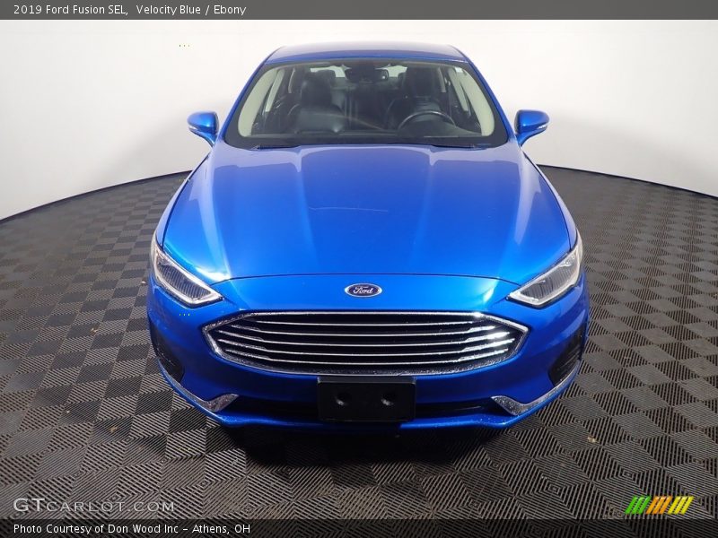 Velocity Blue / Ebony 2019 Ford Fusion SEL