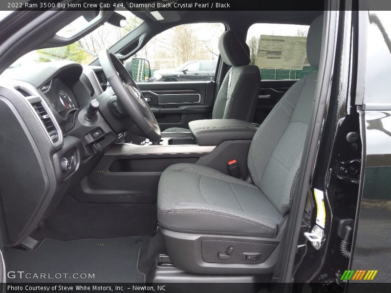 Diamond Black Crystal Pearl / Black 2022 Ram 3500 Big Horn Crew Cab 4x4