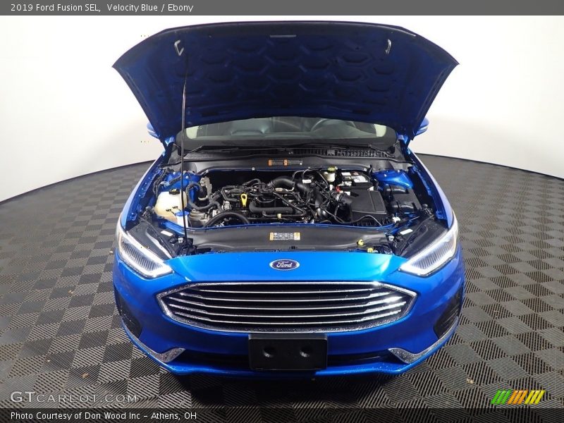 Velocity Blue / Ebony 2019 Ford Fusion SEL