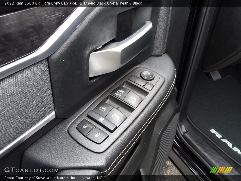 Diamond Black Crystal Pearl / Black 2022 Ram 3500 Big Horn Crew Cab 4x4