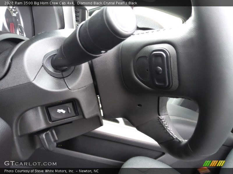 Diamond Black Crystal Pearl / Black 2022 Ram 3500 Big Horn Crew Cab 4x4