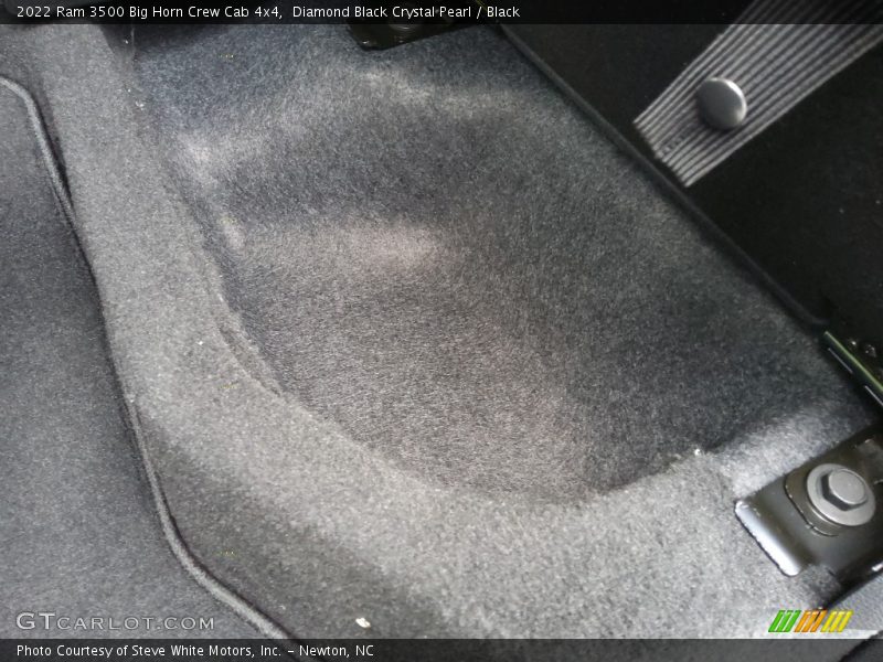 Diamond Black Crystal Pearl / Black 2022 Ram 3500 Big Horn Crew Cab 4x4