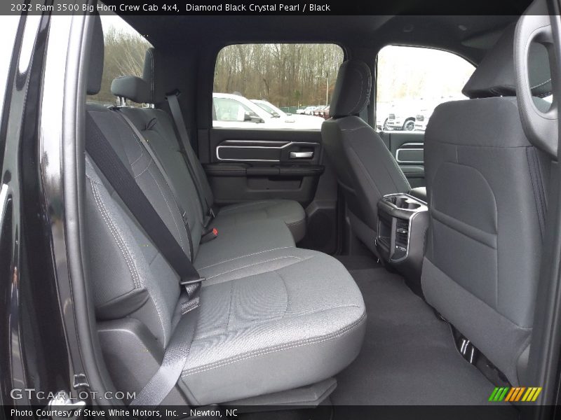 Diamond Black Crystal Pearl / Black 2022 Ram 3500 Big Horn Crew Cab 4x4
