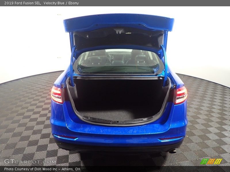Velocity Blue / Ebony 2019 Ford Fusion SEL