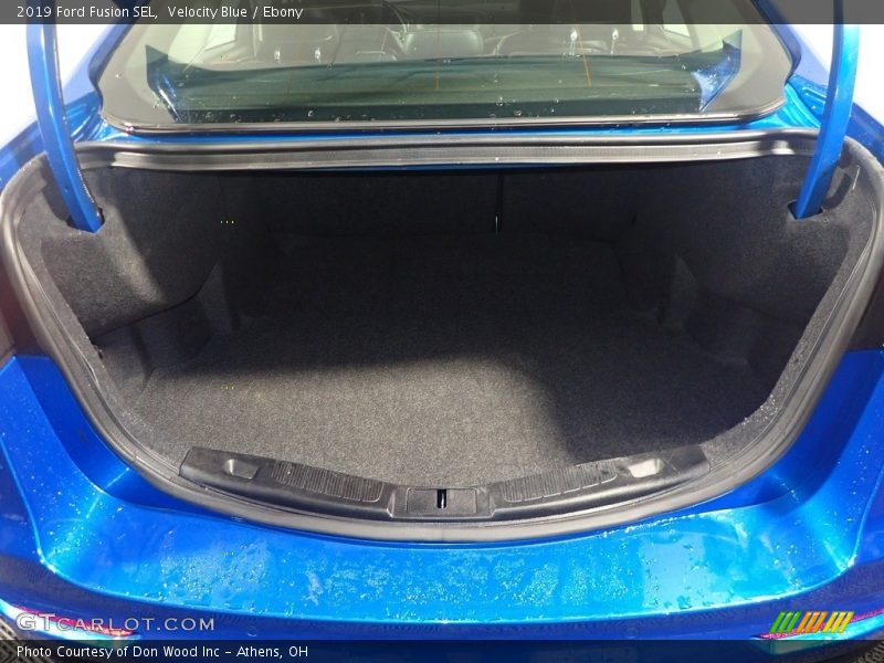 Velocity Blue / Ebony 2019 Ford Fusion SEL