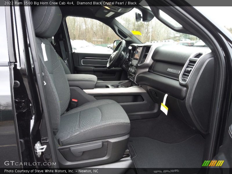 Front Seat of 2022 3500 Big Horn Crew Cab 4x4